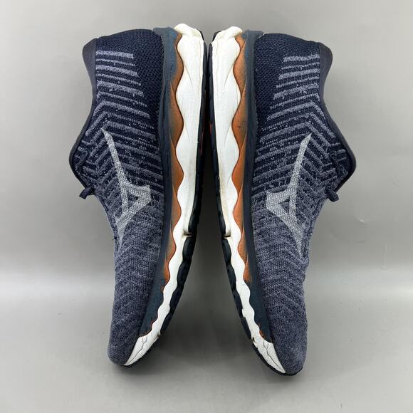 Mizuno Wave Sky Waveknit 3 Running Shoes Men Size 13 Blue Comfort Low Sneakers - Picture 6 of 9